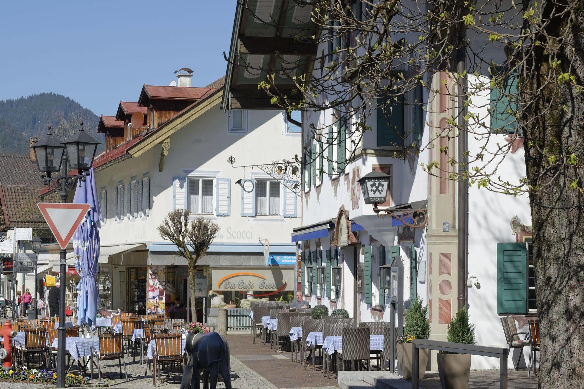 Hotel Alte Post Oberammergau Exteriör bild